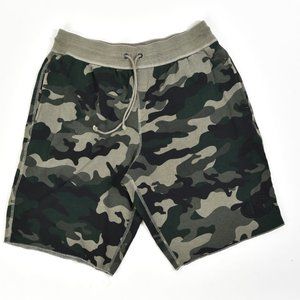 Men's Camouflage Athletic Shorts Size Large